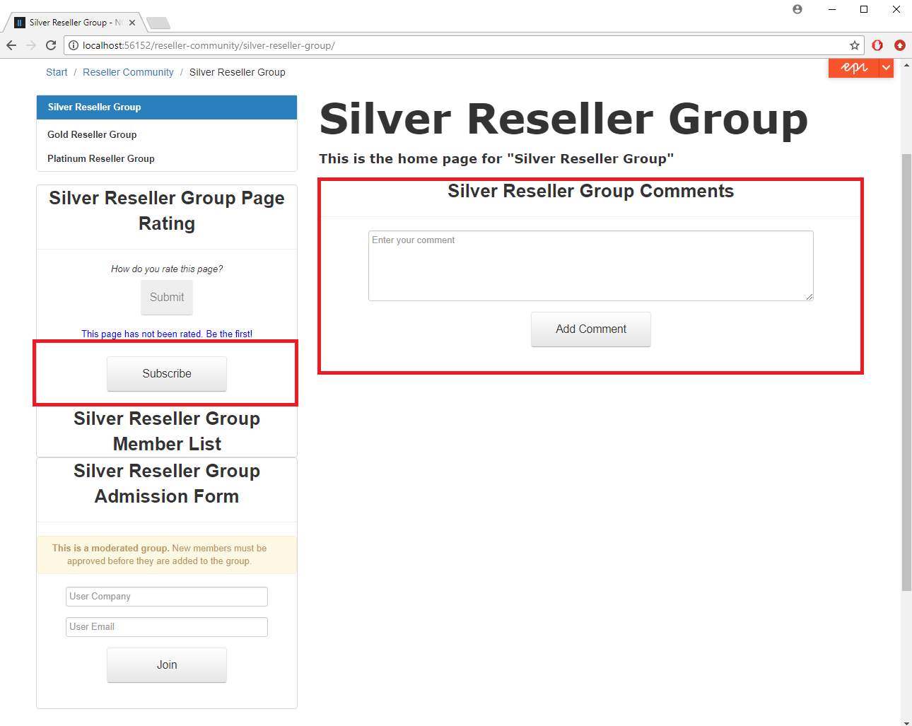 Silver Resellers Group