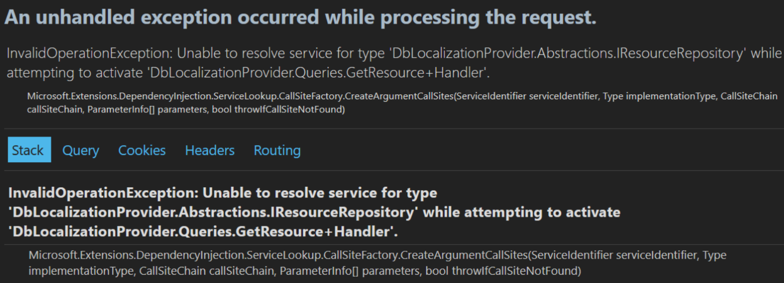 A screenshot of a computer error

Description automatically generated