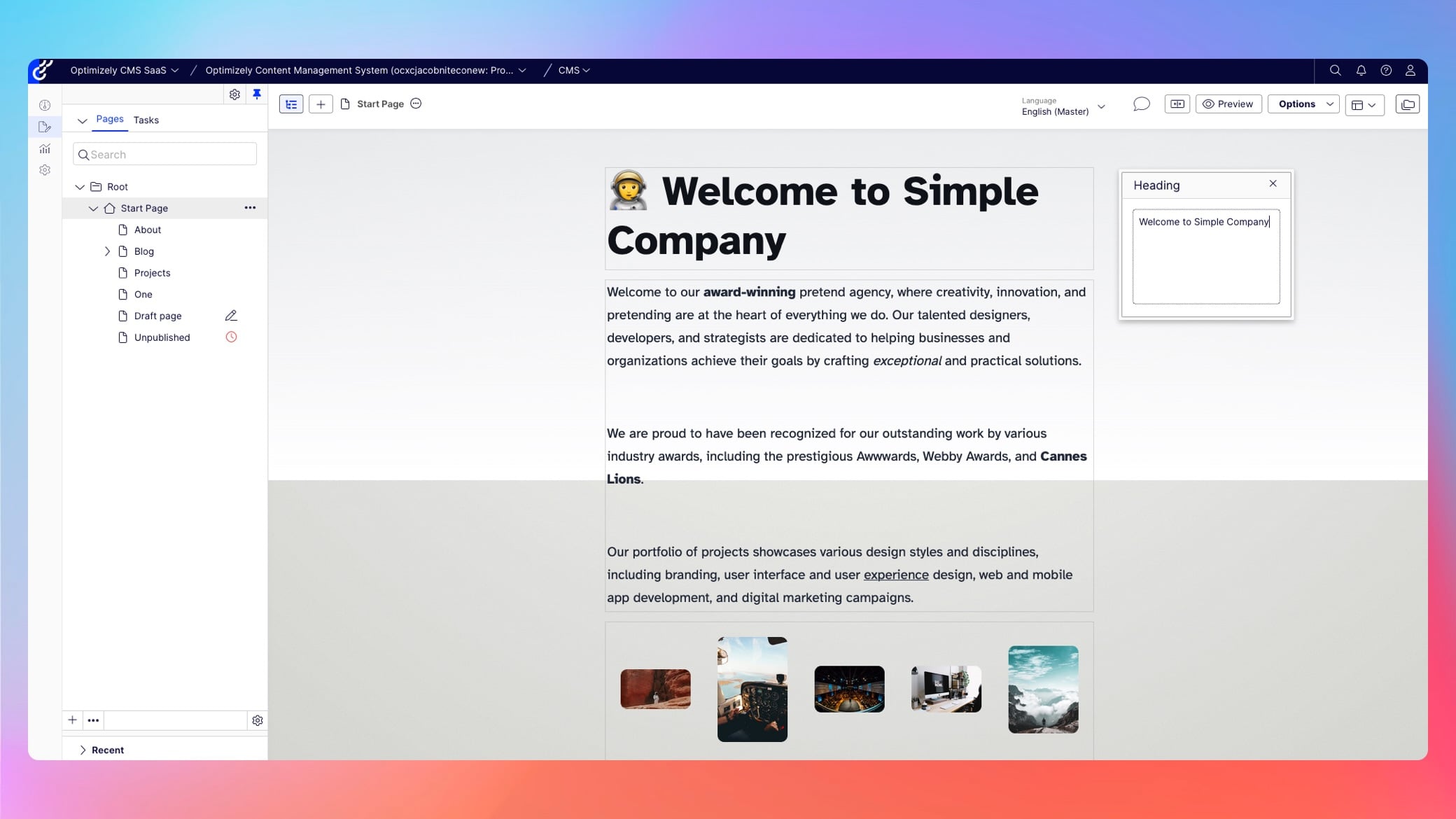 Astro と Optimizely SaaS CMS を使用してヘッドレス ブログを構築する パート 3