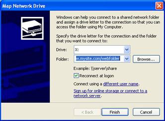 Map network drive step two