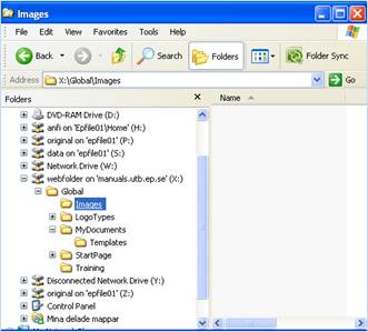 Managing folders in Windows Explorer