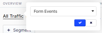 Form conversions report - apply filter