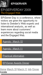 EPiServer Day 2009