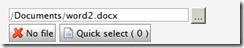 quickdocumentsselect